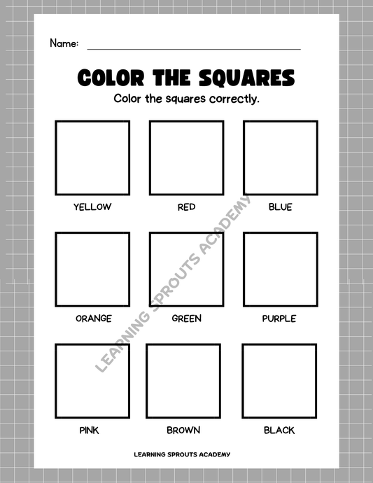 Color the Squares