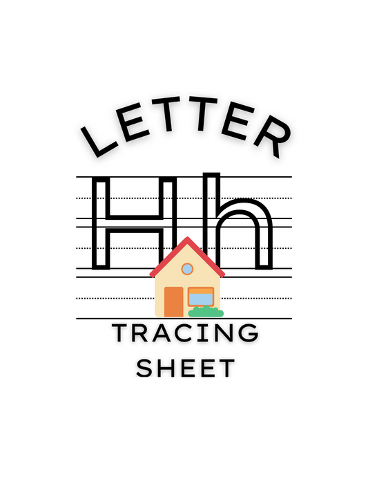 Letter H Tracing Worksheet