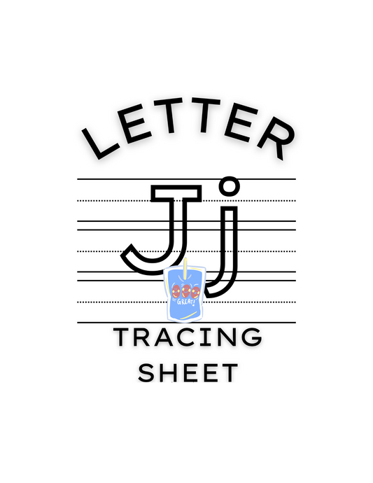 Letter J Tracing Worksheet