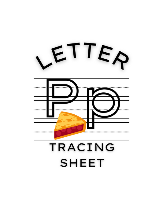 Letter P Tracing Worksheet