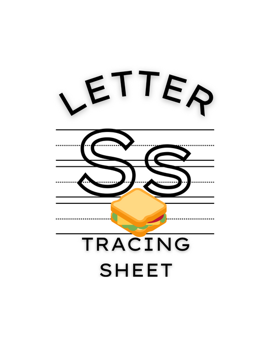 Letter S Tracing Worksheet